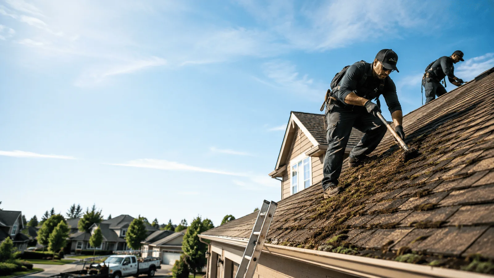 Roof Moss Removal in Lambrook, AR near me